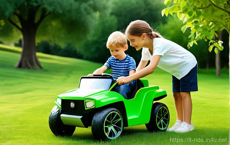 승용완구 전동 기능 설명 - **Prompt 2: Immersive Play with Smart Features and Comfort**
"A dynamic image of children deeply... 승용완구 전동 기능 설명 - **Prompt 2: Immersive Play with Smart Features and Comfort**
"A dynamic image of children deeply...
