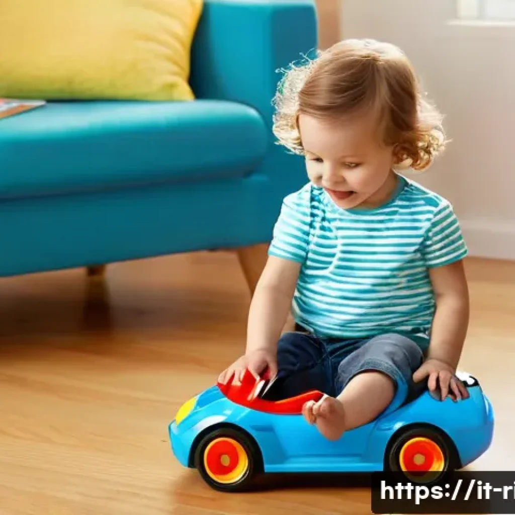 승용완구 EN71 기준 - **Prompt 1: Joyful Play with a Certified Ride-On Toy**
"A candid, heartwarming shot of a happy t...