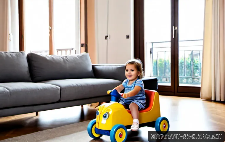 승용완구 유명 블로거 추천 - Photorealistic Italian family lifestyle scene, a cheerful toddler wearing comfortable summer clothes...